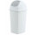 Abfalleimer mit Schwenkdeckel 33 Liter weiss