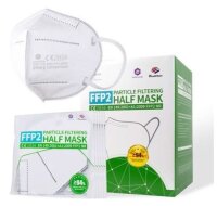 FFP2 Maske verstellbar Pack 40 Stück