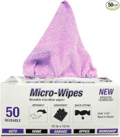 Wisch & Weg - Einweg-Microfasertücher