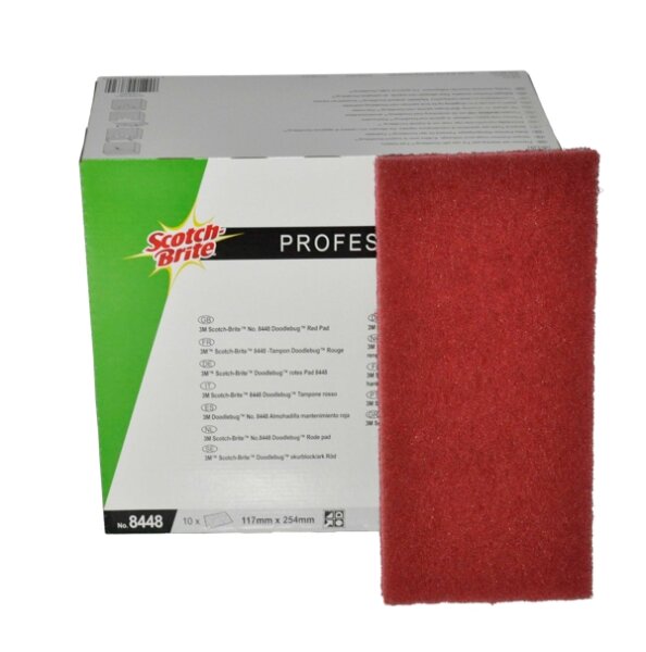 3M Maxi-Pad rot 117 x 254 mm
