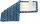 Laschenmop Microfaser ZICKZACK 45 cm