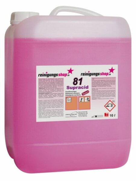 81 SUPRACID Sanitärreiniger foam